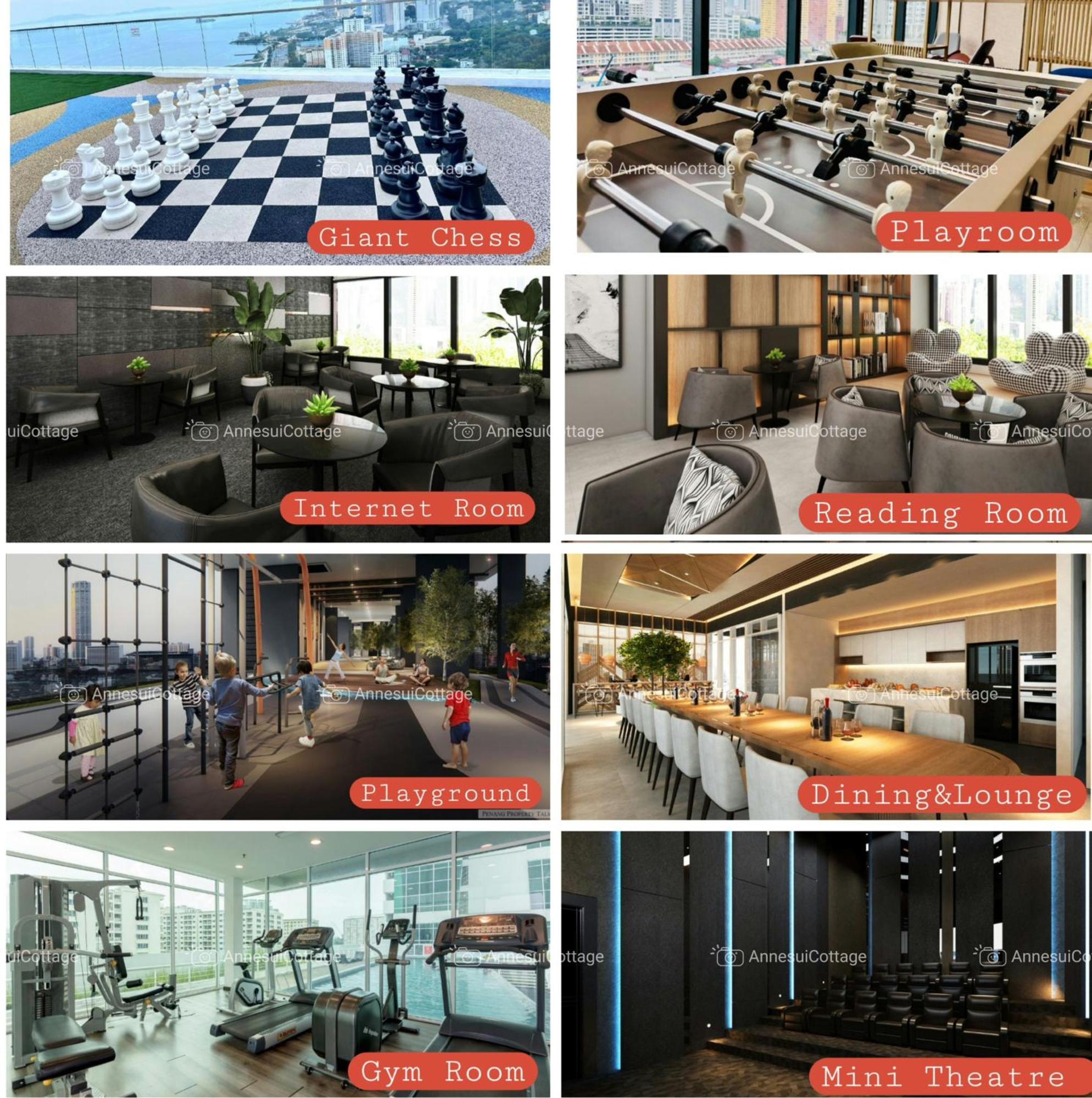 Urban Suites Two Or Three Bedroom Georgetown By Anc Jelutong Экстерьер фото